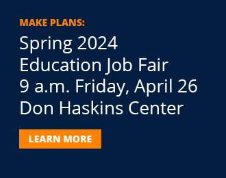 Spring 2024 Education Job Fair 9 a.m. Friday, April 26 Don Haskins Center