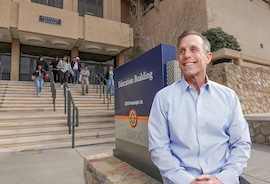 William Robertson Returns to His College of Education Roots