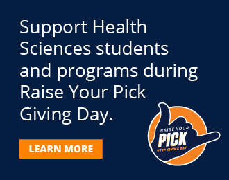 Support health sciences students and programs during raise your pick giving day