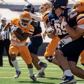 Check Out Spring Football at Orange and Blue Scrimmage