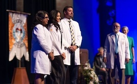 New Class Joins at White Coat Ceremony